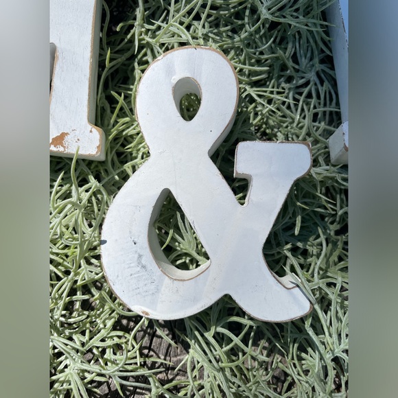 Wooden Letters - Picture 4 of 8